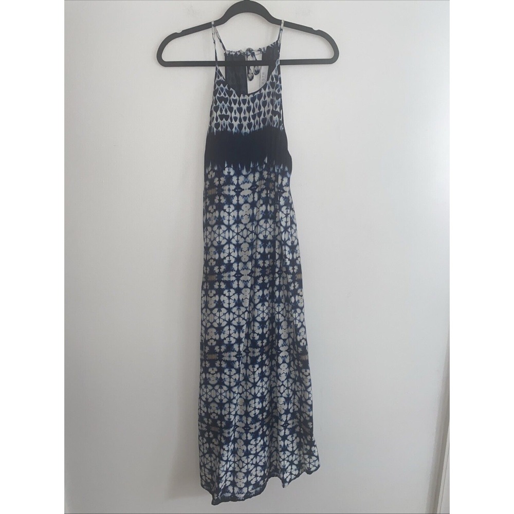 Anthropologie ASTR The Label‎ Blue Midi Dress Size Medium Boho